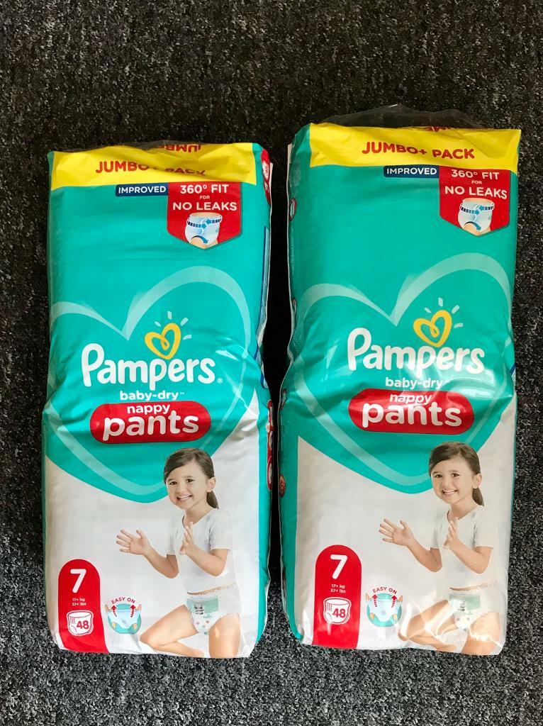 pampers size 7 pants